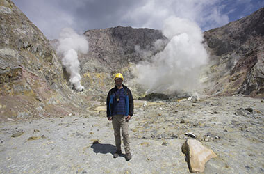 White Island, le volcan le plus actif de Nouvelle Zélande